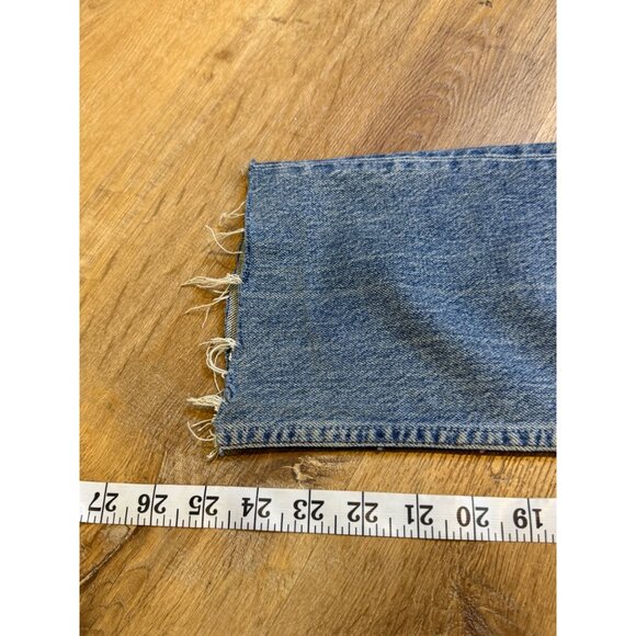 Reformation Stevie Ultra High Rise Straight Jeans Size 26 Medium Wash - Picture 6 of 7